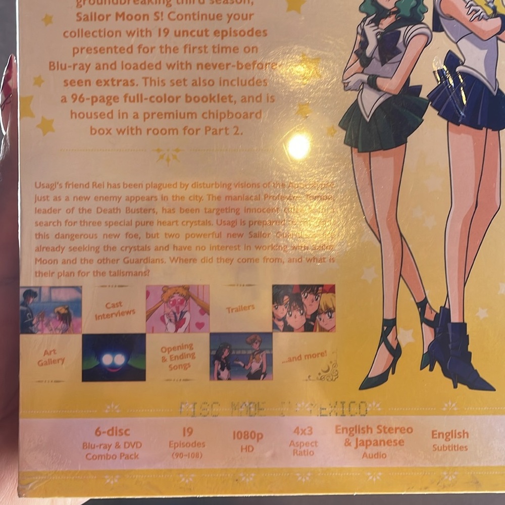 Sailor moon S blue ray + dvd combo pack season 3 - Picture 7 of 7